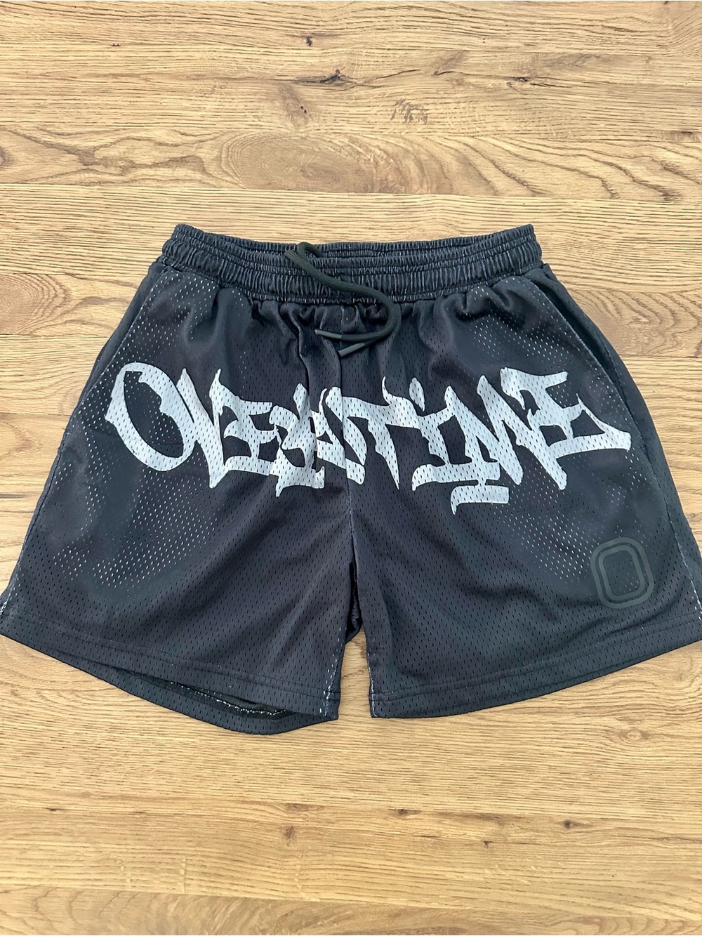 Overtime Vandal Script Mesh Shorts